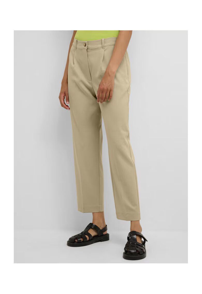 Karen by Simonsen Pantaloni dama - 302183739 - Poliester/Viscoza - Bej - Bej