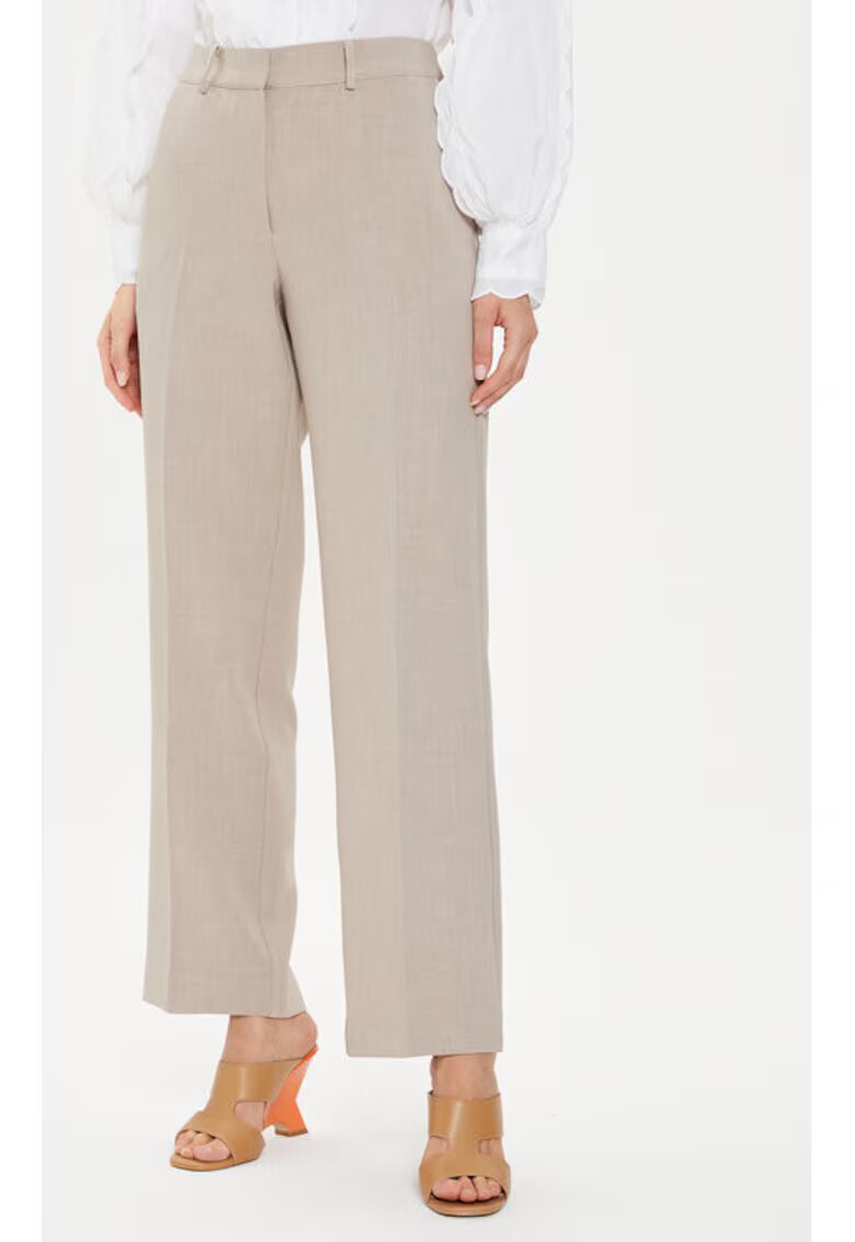 Karen by Simonsen Pantaloni dama - 303641276 - Poliester/Viscoza - Gri - Gri
