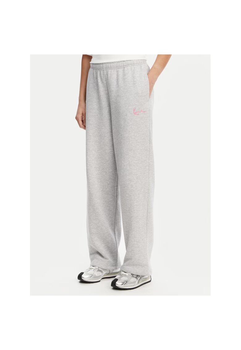 Karl Kani Pantaloni de trening dama 61030061 - Bumbac/Poliester - Gri - Gri