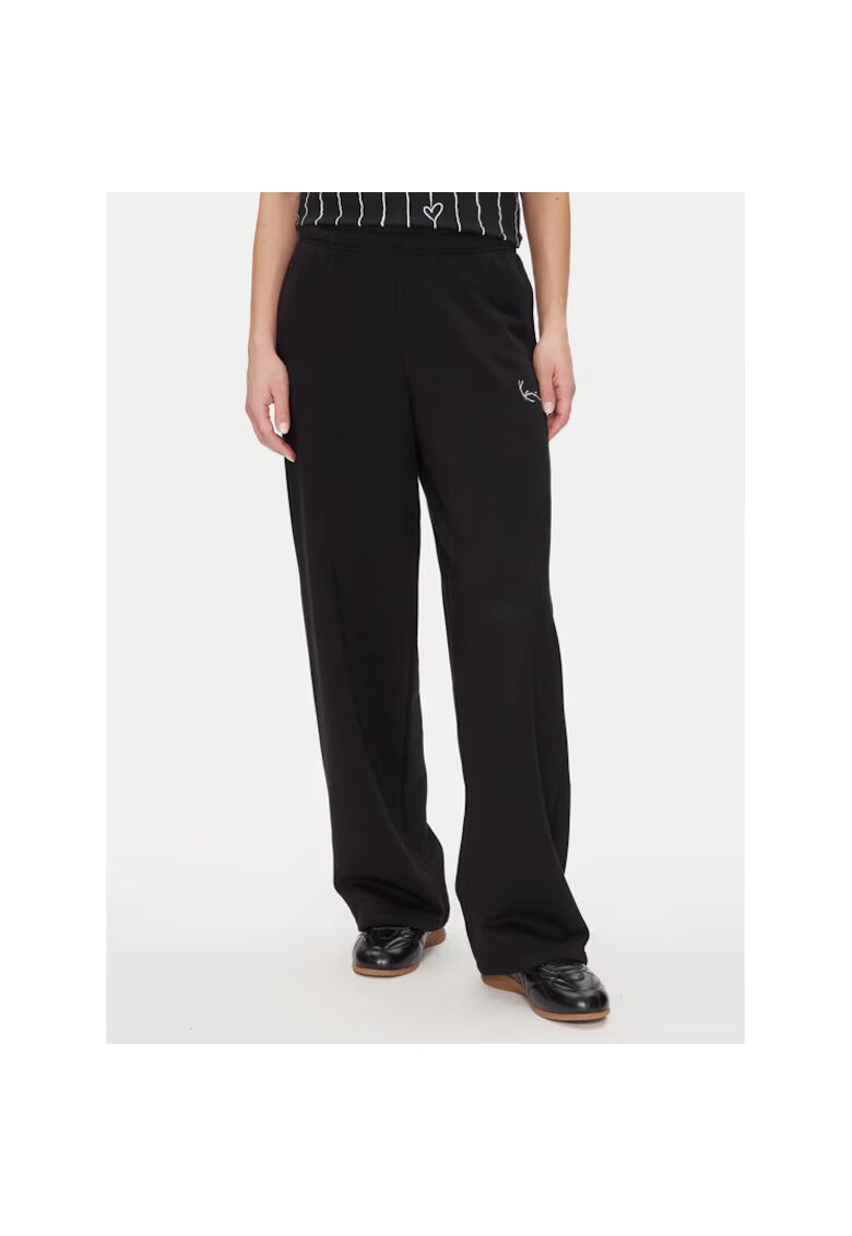 Karl Kani Pantaloni de trening dama 61030062 - Bumbac/Poliester - Negru - Negru