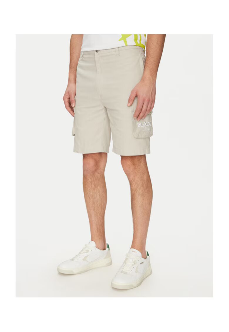 Karl Kani Pantaloni scurti barbati 60100045 - Bumbac - Alb - Alb