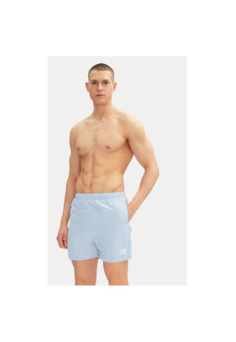 Karl Kani Pantaloni scurti de baie barbati 60550027 - Poliamida - Albastru deschis - Albastru deschis