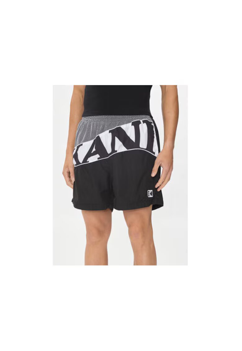 Karl Kani Pantaloni sport barbati - 002144 - Negru - Poliester - Negru