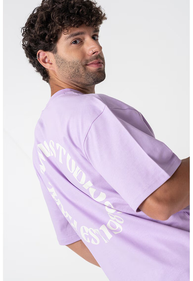 Karl Kani Tricou cu imprimeu logo - Lila