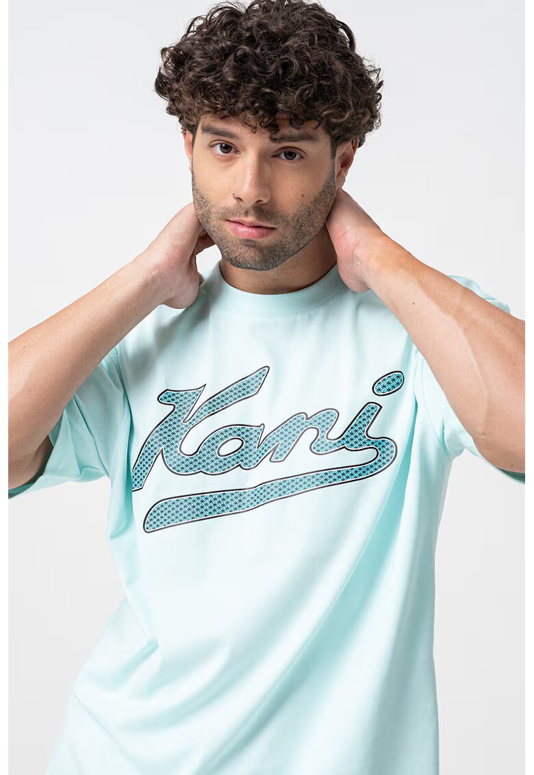 Karl Kani Tricou cu imprimeu logo - Turcoaz