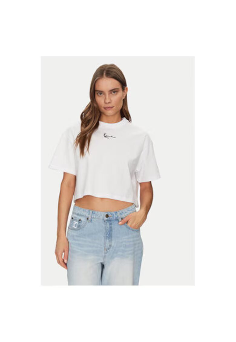 Karl Kani Tricou dama - 305293510 - Bumbac - XL INTL - Alb