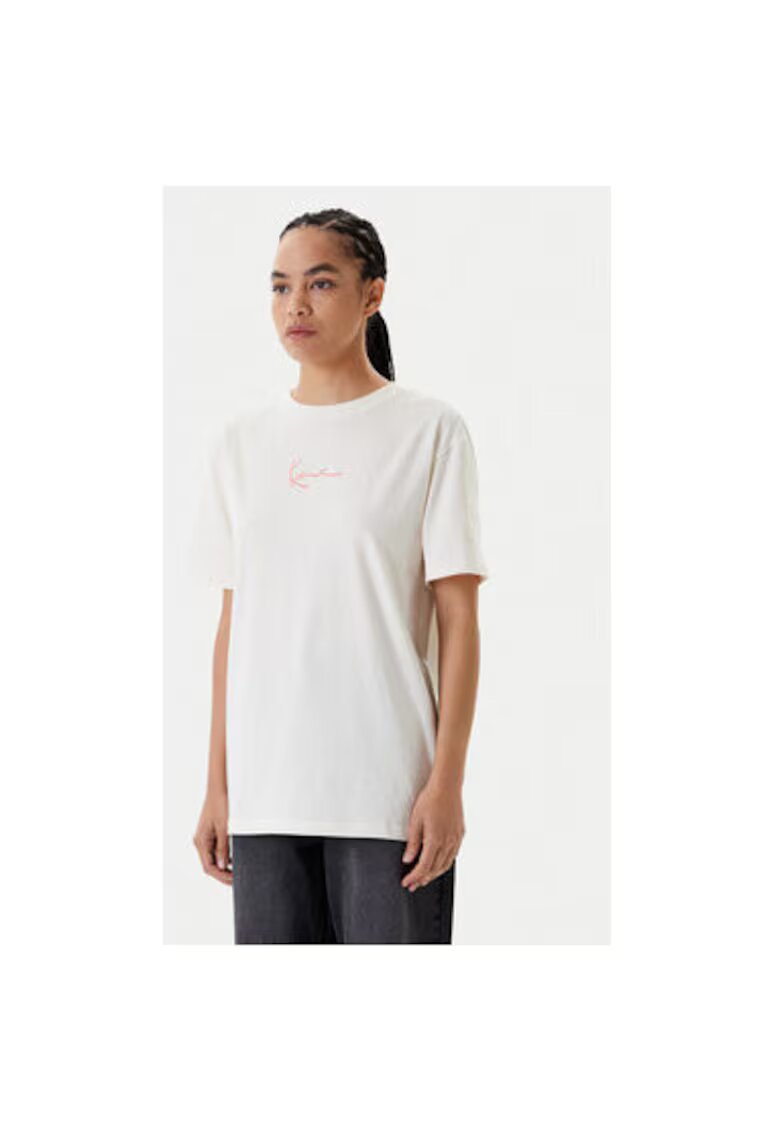 Karl Kani Tricou dama PD00005460 - Bumbac - Alb - Alb