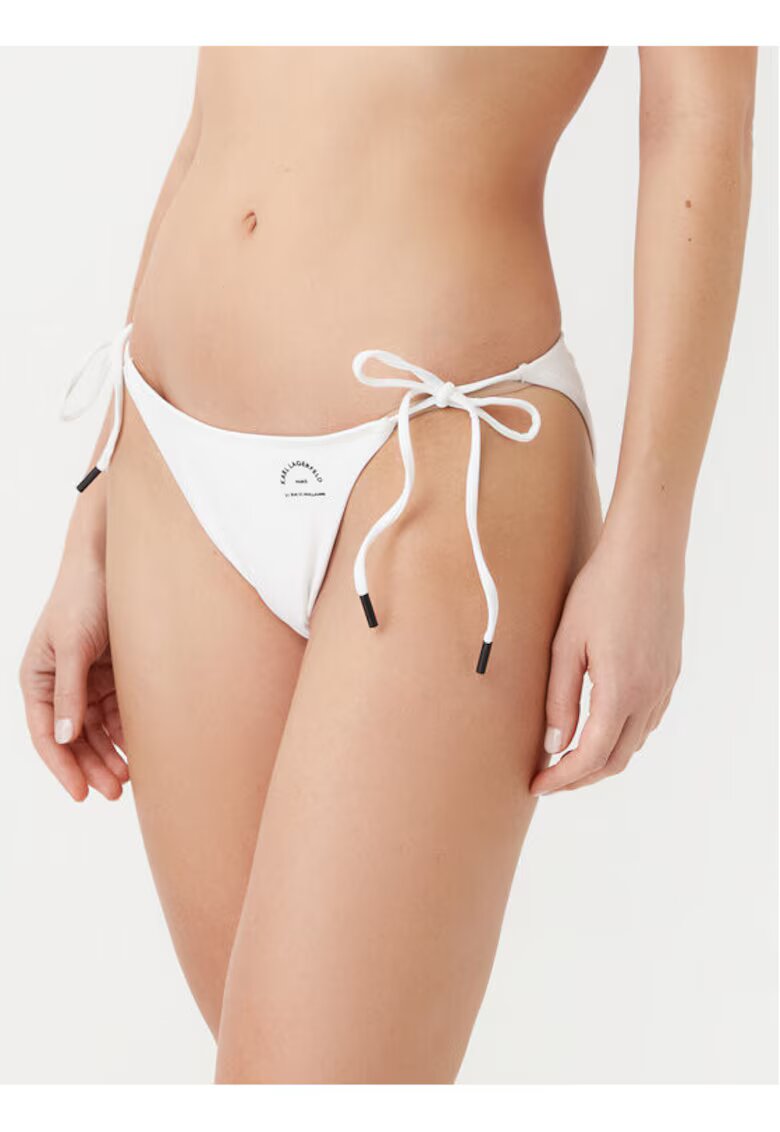 Karl Lagerfeld Bikini dama - 304580130 - Poliamida/Elastan - Alb - Alb