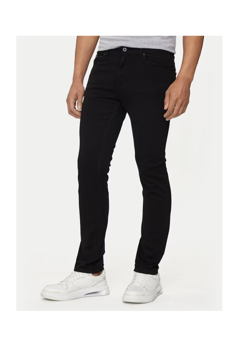 Karl Lagerfeld Blugi Barbati - 304133862 - Bumbac - Negru