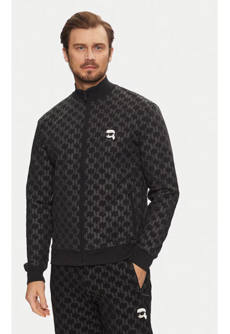 Karl Lagerfeld Bluza barbati - 304612985 - Bumbac - Negru - Negru