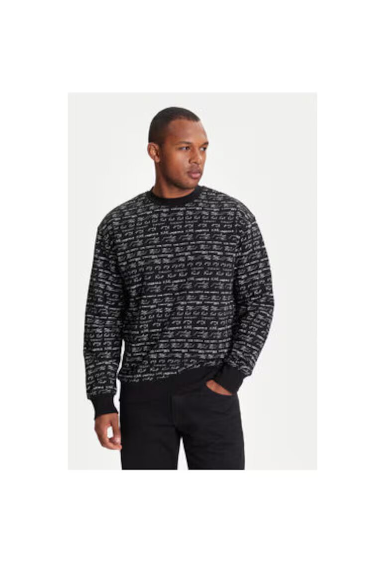 Karl Lagerfeld Bluza barbati 705109 553910 - Bumbac/Poliester - Negru - Negru