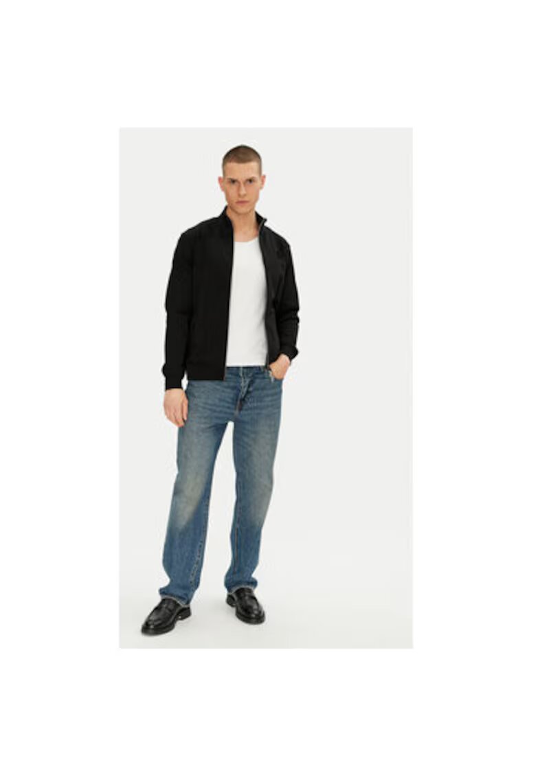 Karl Lagerfeld Bluza barbati 705750 500900 - Bumbac organic - 3XL INTL - Negru