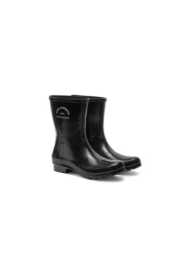 Karl Lagerfeld Cizme de ploaie dama 305062116 - Sintetic - Negru - Negru