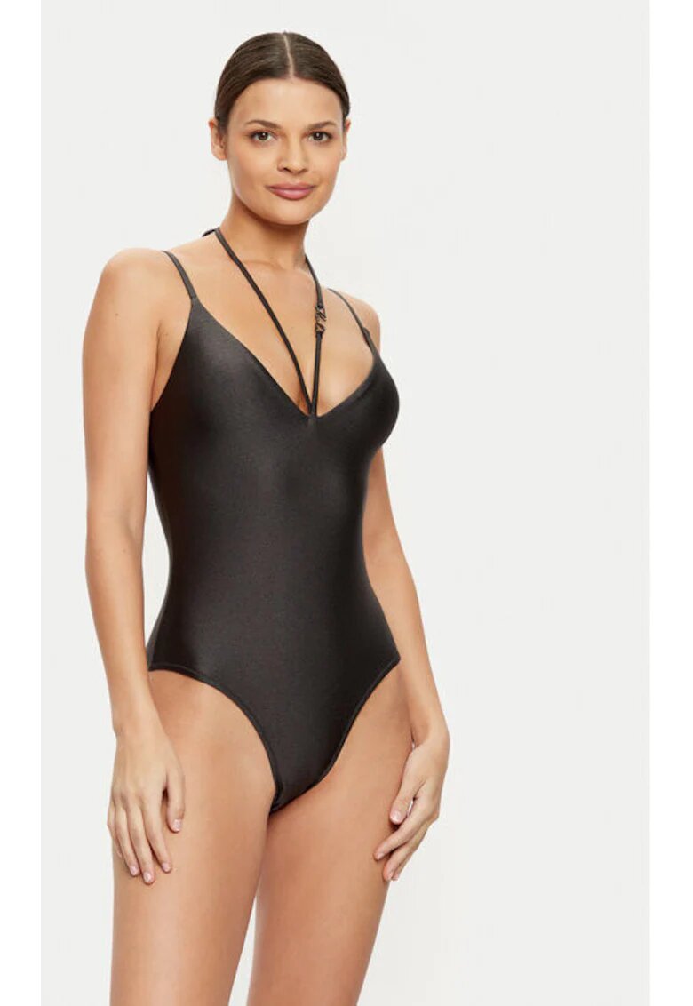 Karl Lagerfeld Costum de baie dama - 304579967 - Poliamida - Gri - Gri
