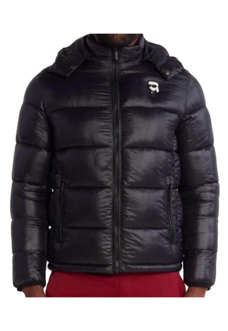 Karl Lagerfeld Geaca barbati 505022 - Poliamida - Negru
