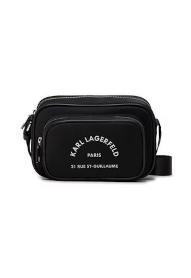 Karl Lagerfeld Geanta dama neagra - material plastic
