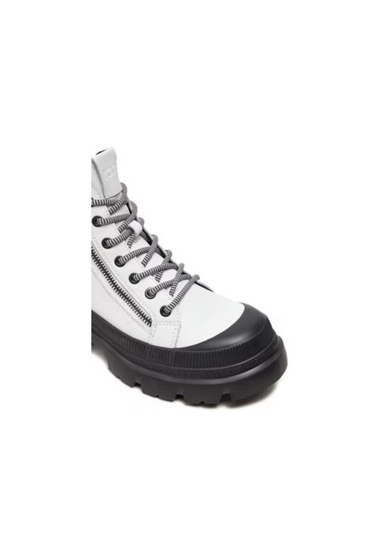 Karl Lagerfeld Ghete dama 304499463 - Piele naturala - 41 EU - Alb