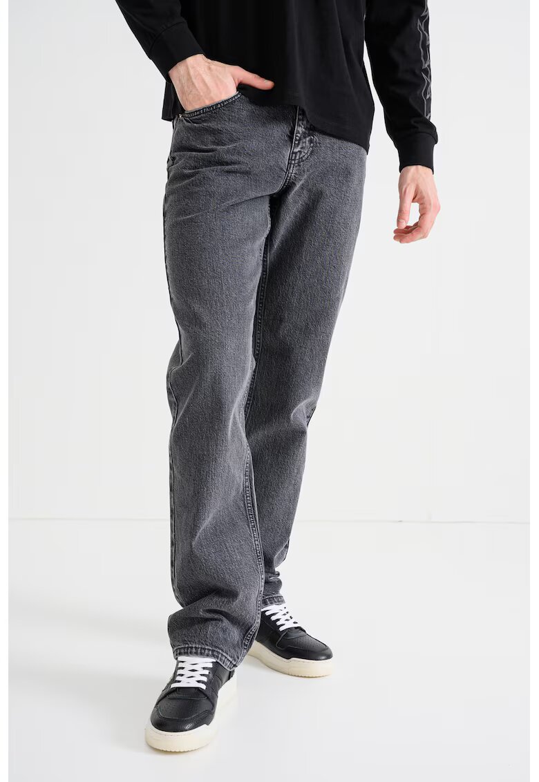 Karl Lagerfeld Jeans Blugi drepti - Gri melange