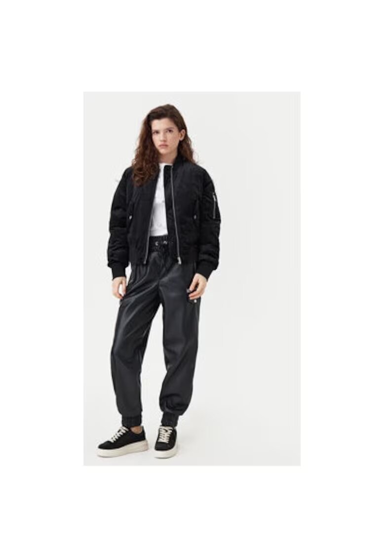 Karl Lagerfeld Jeans Geaca dama - 304582868 - Poliester reciclat - Negru - Negru