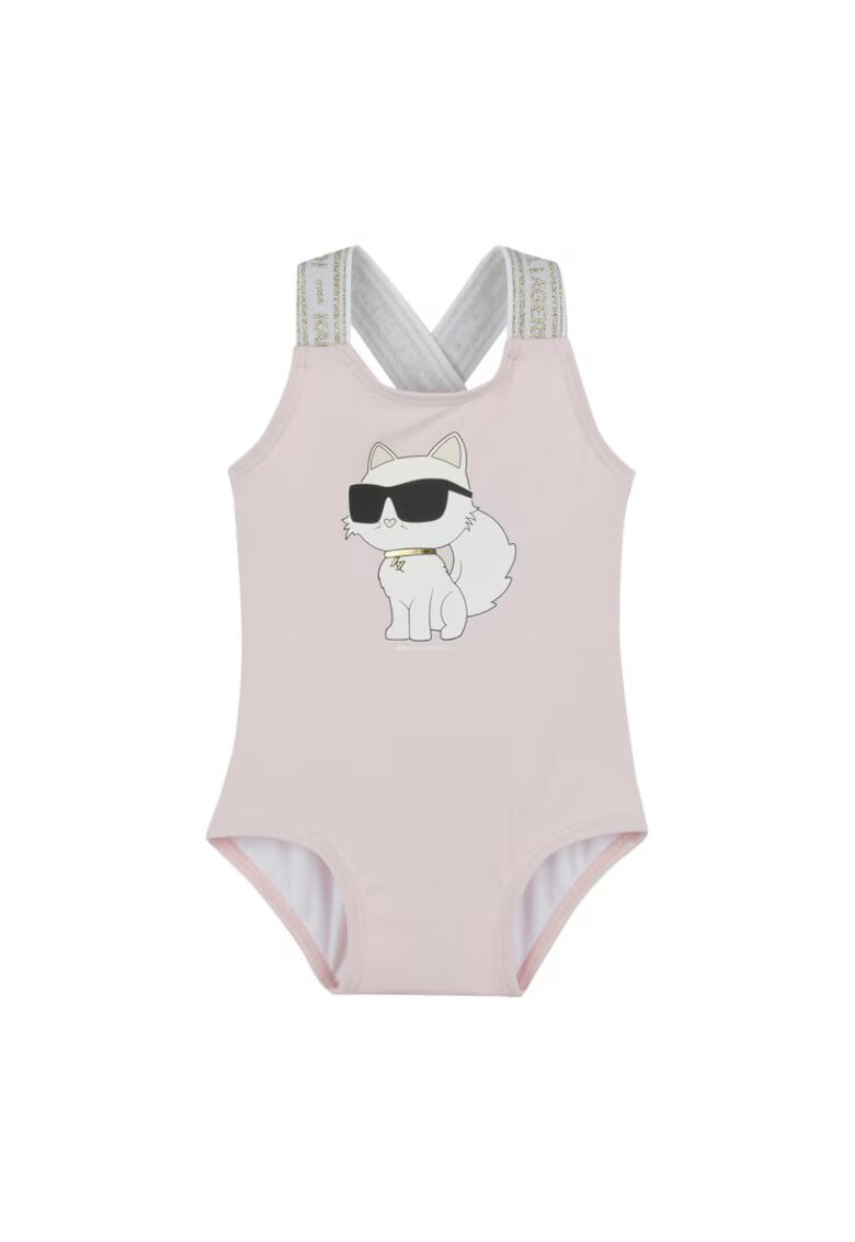 KARL LAGERFELD KIDS Costum de baie fete Z30512 475 - Roz - Roz