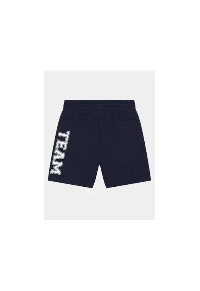 KARL LAGERFELD KIDS Pantaloni scurti baieti - Bumbac - Albastru