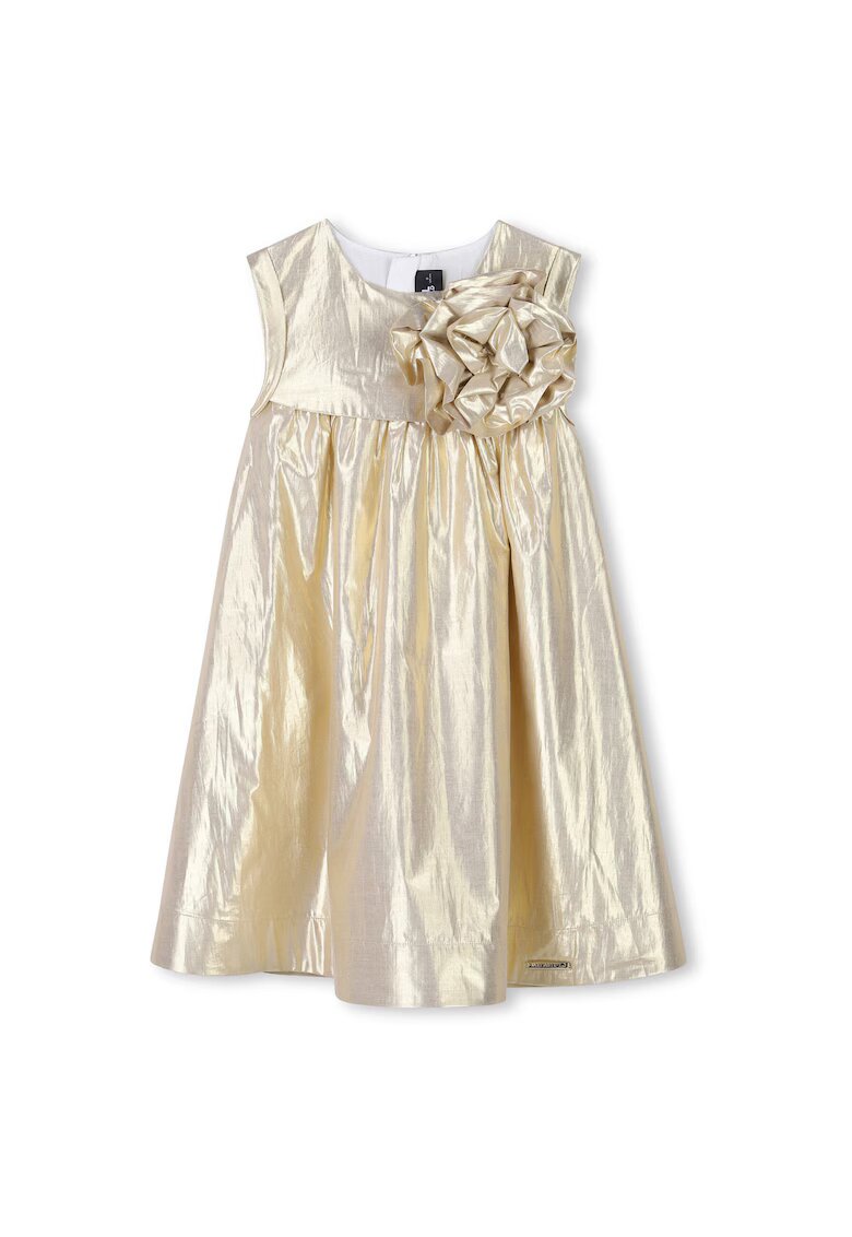 KARL LAGERFELD KIDS Rochie fete Auriu - Auriu