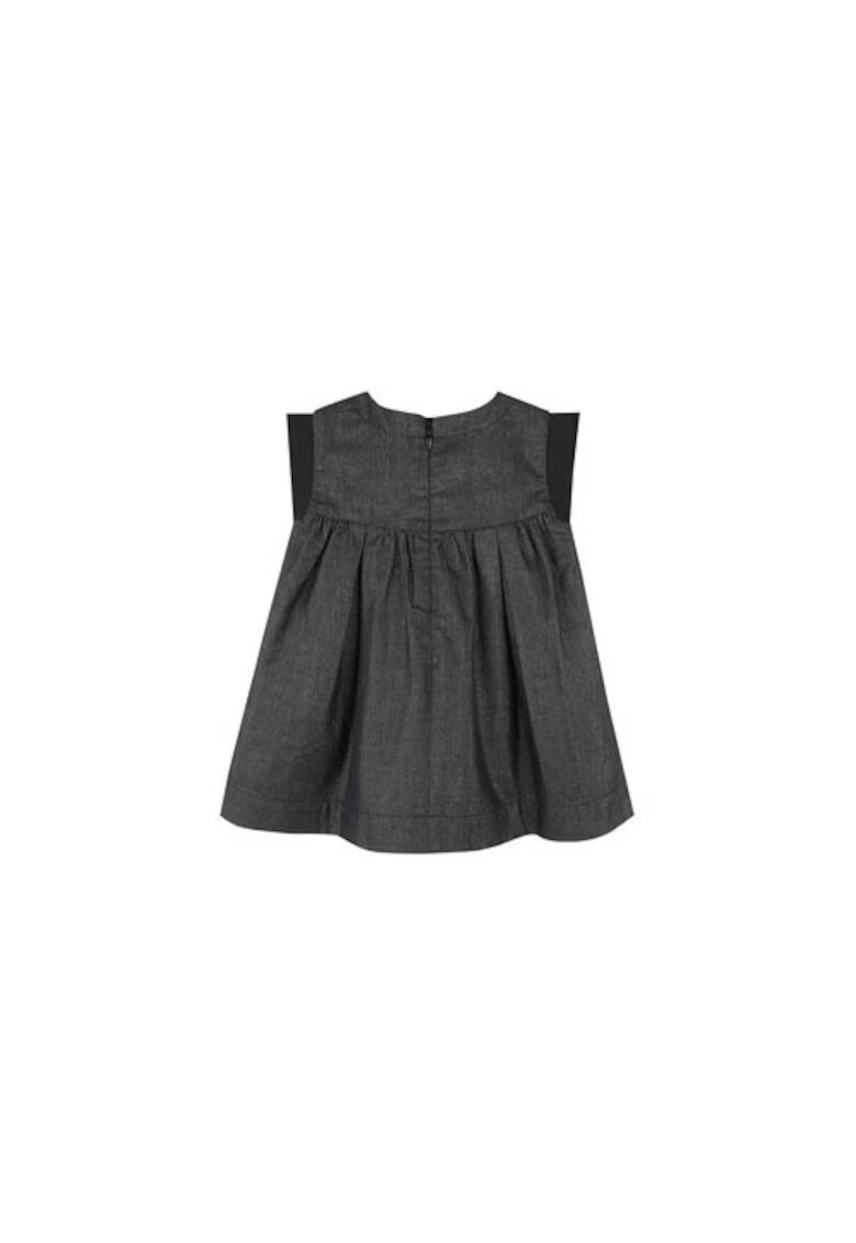 KARL LAGERFELD KIDS Rochie fete Z30514 Z12 - Bumbac/Poliester - Gri - Gri