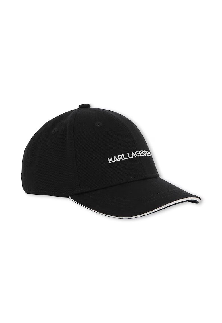 KARL LAGERFELD KIDS Z31221 - Sapca cu imprimeu logo - Negru