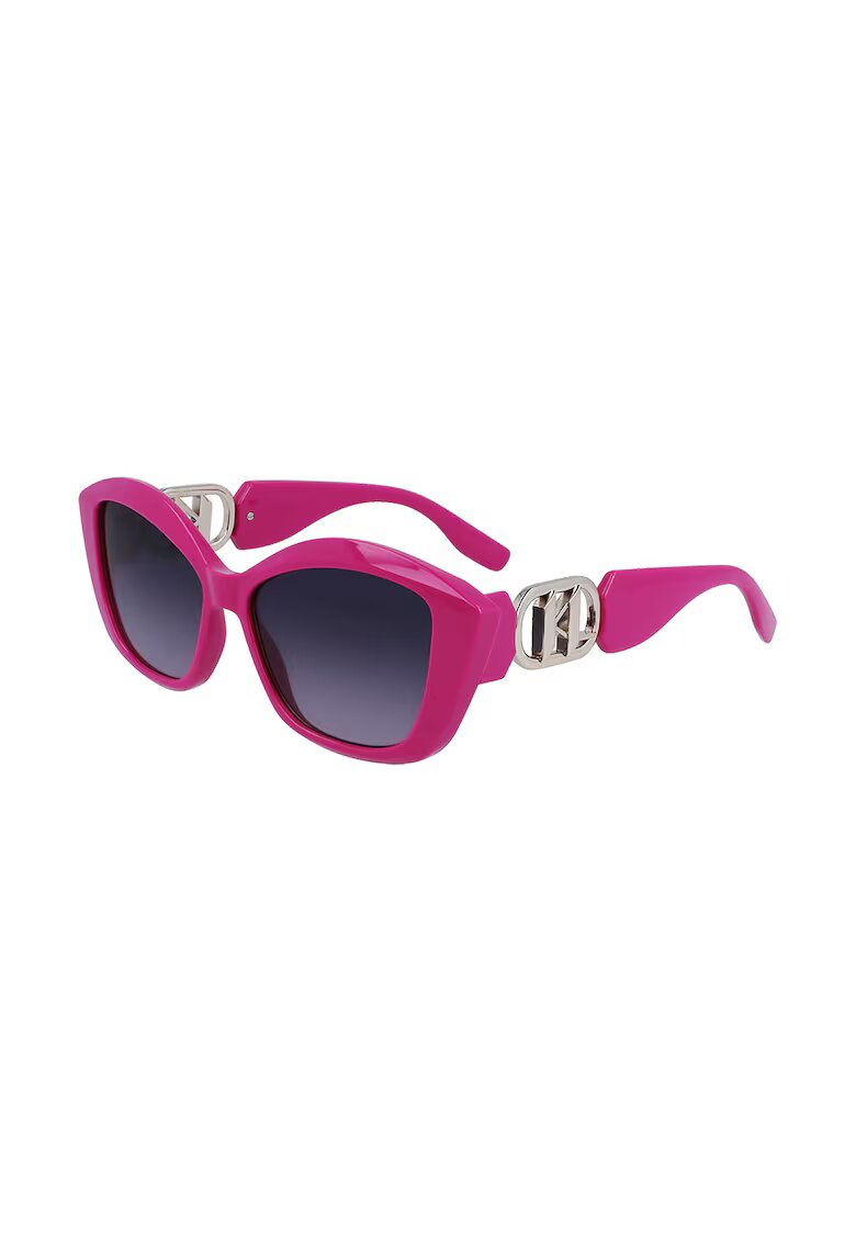 Karl Lagerfeld Ochelari de soare cat-eye cu detalii logo