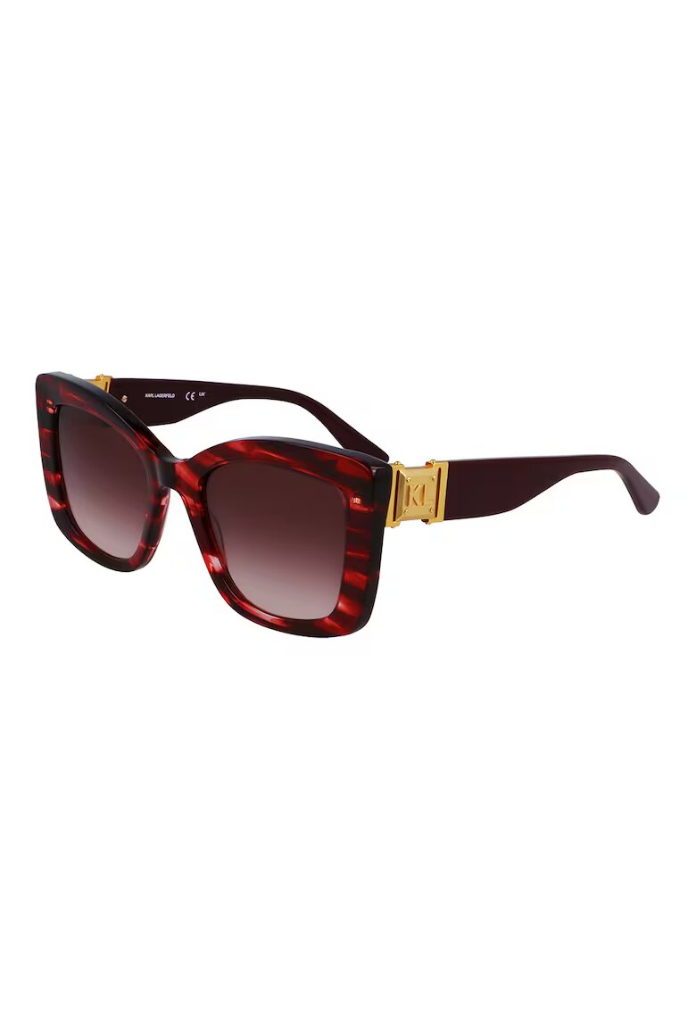 Karl Lagerfeld Ochelari de soare cat-eye cu lentile in degrade