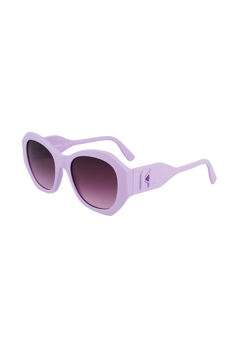 Karl Lagerfeld Ochelari de soare rotunzi cu lentile uni