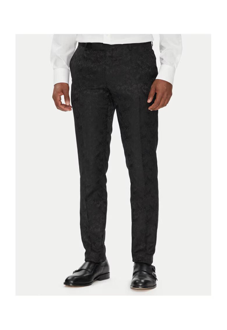 Karl Lagerfeld Pantaloni barbati 255002 553038 - Poliester/Viscoza - Negru - Negru