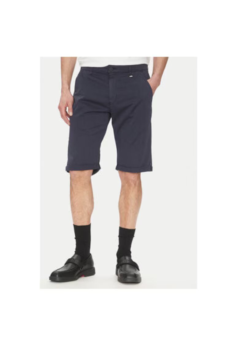 Karl Lagerfeld Pantaloni scurti barbati 265812 552829 - Bumbac/Elastan - Bleumarin - Bleumarin