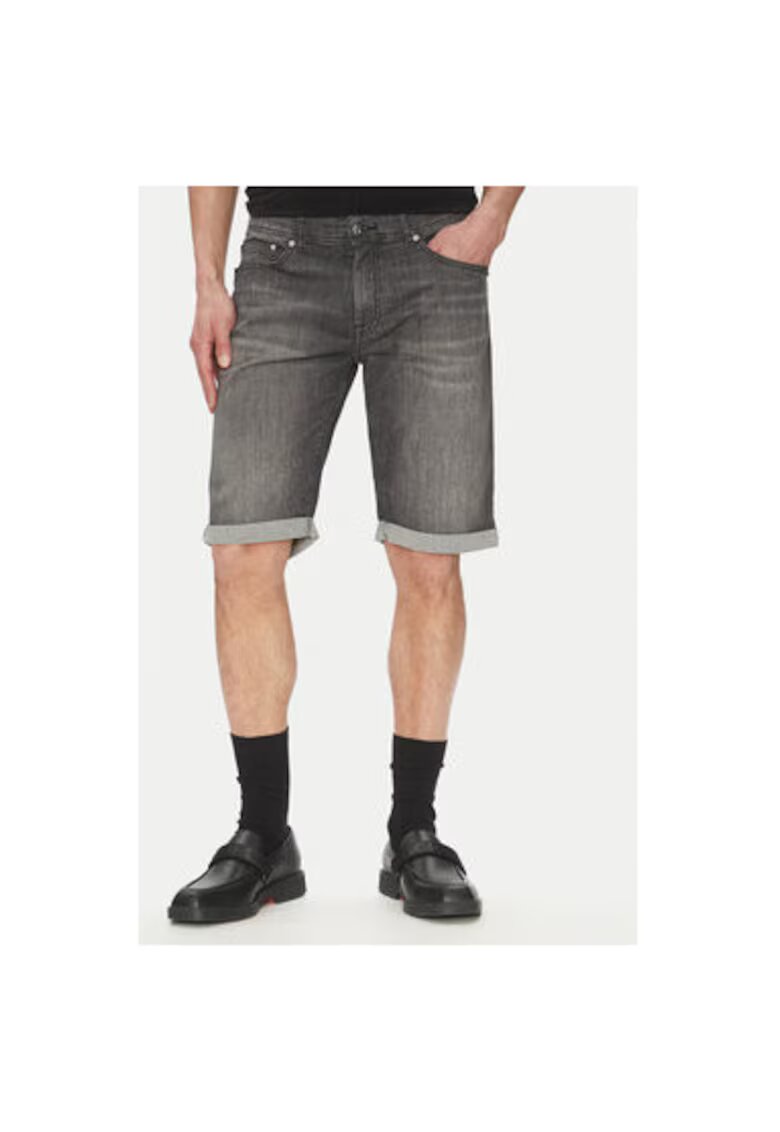 Karl Lagerfeld Pantaloni scurti din denim barbati 265820 552833 - Bumbac - Negru - Negru