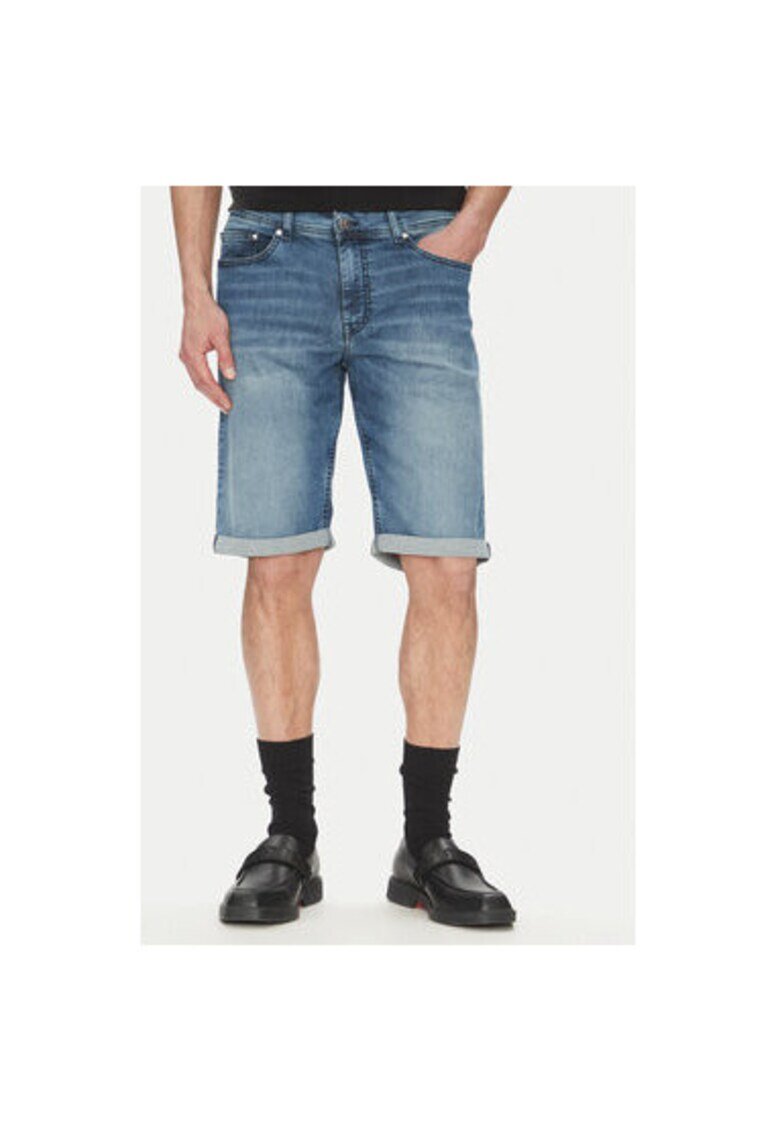 Karl Lagerfeld Pantaloni scurti din denim barbati 265820 552833 - Bumbac - W30-L30 US - Albastru