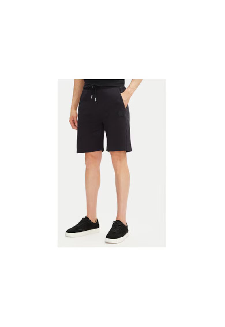 Karl Lagerfeld Pantaloni scurti sport barbati 705071 552951 - Bumbac organic - Bleumarin - Bleumarin