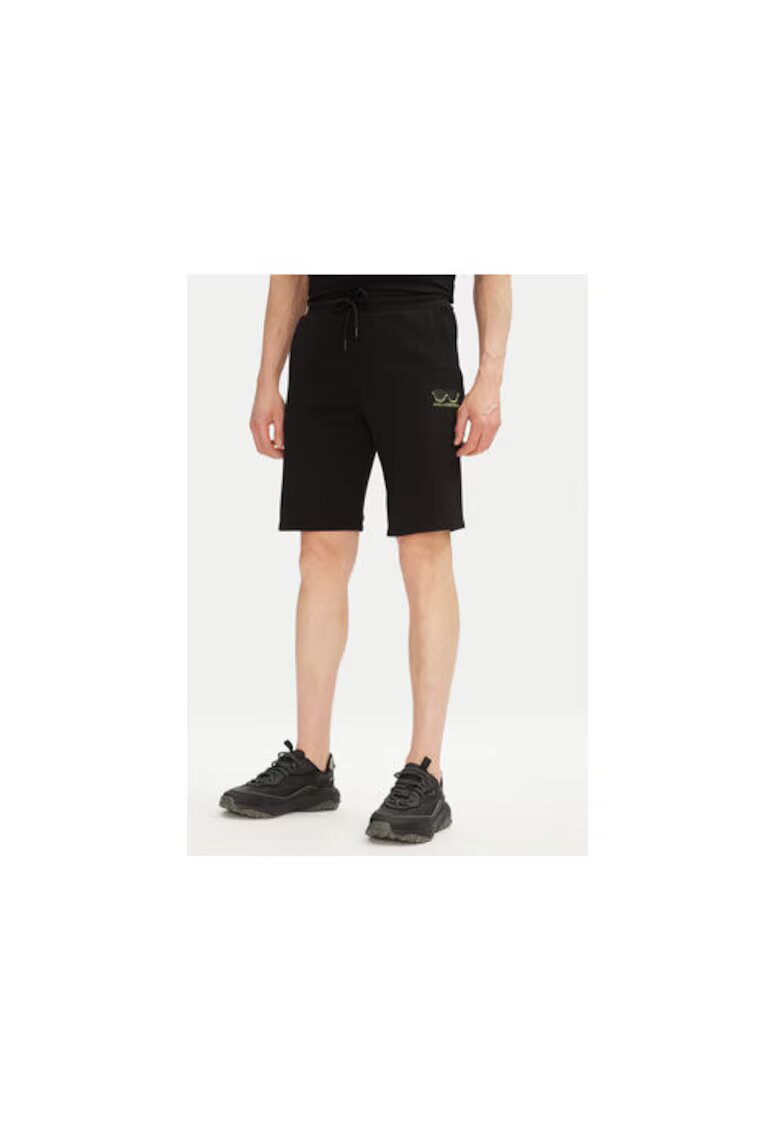 Karl Lagerfeld Pantaloni scurti sport barbati 705400 552917 - Bumbac - Negru - Negru
