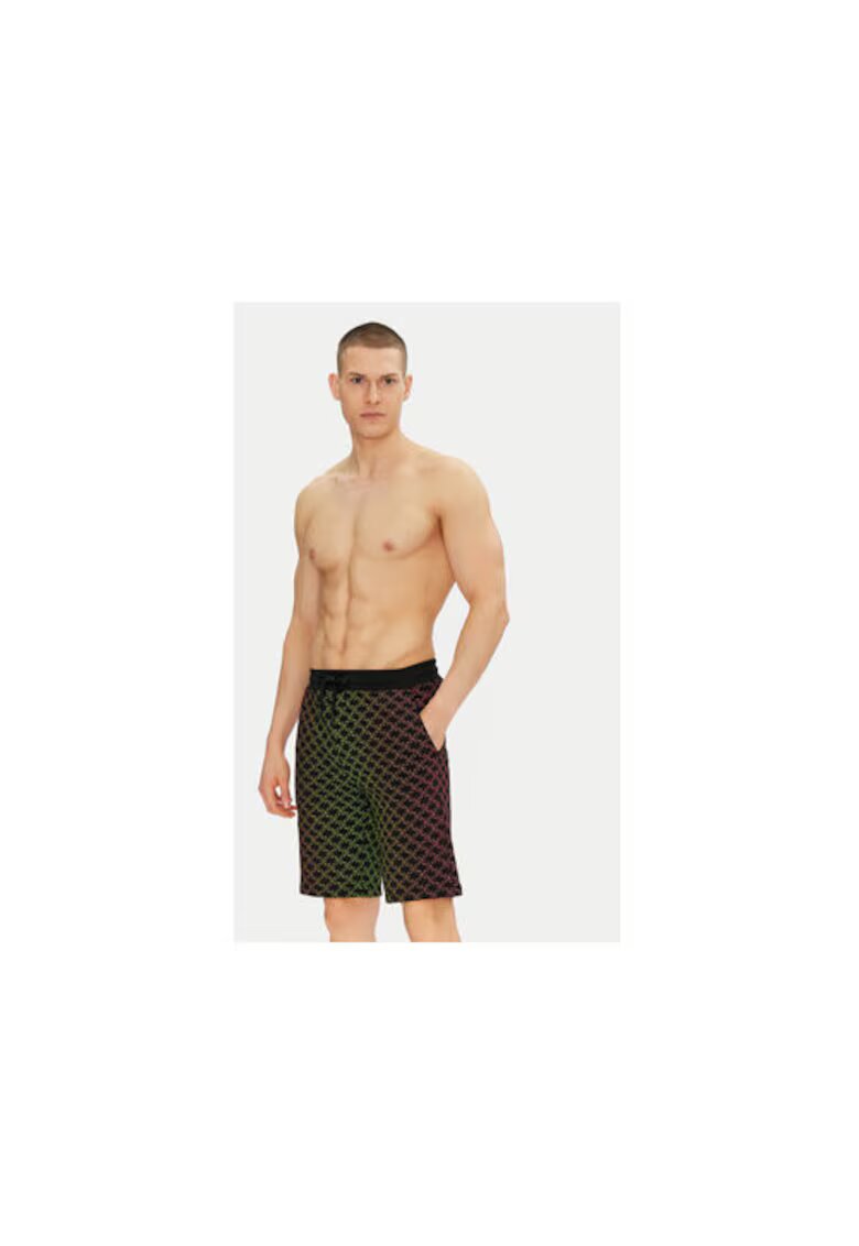 Karl Lagerfeld Pantaloni scurti sport barbati 705401 552917 - Negru