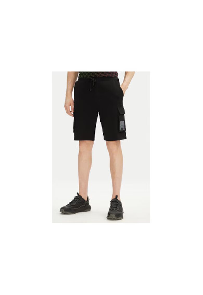 Karl Lagerfeld Pantaloni scurti sport barbati 705402 552917 - Bumbac - Negru - Negru