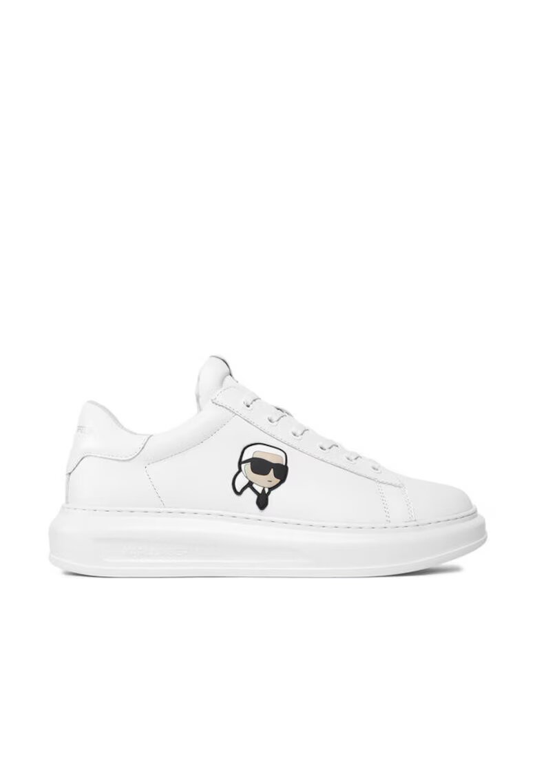 Karl Lagerfeld Pantofi sport barbati 303604394 - Piele naturala - 46 EU - Alb