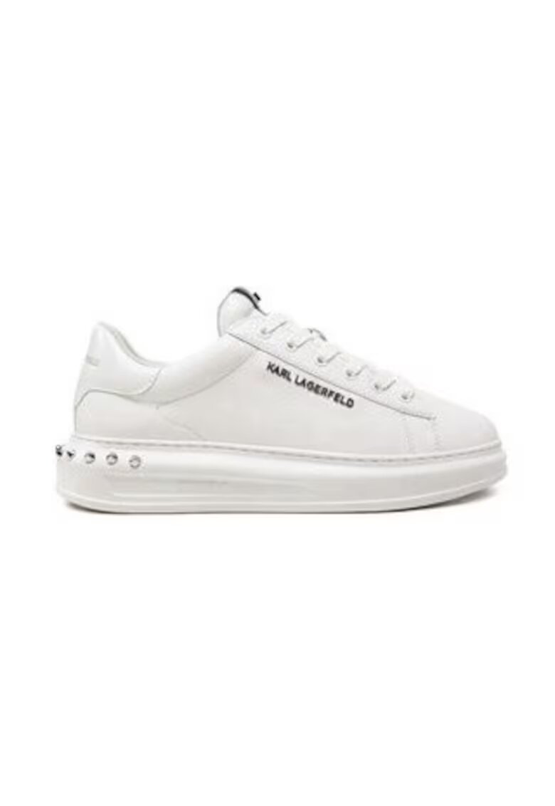 Karl Lagerfeld Pantofi sport barbati 304500107 - Piele naturala - 46 EU - Alb