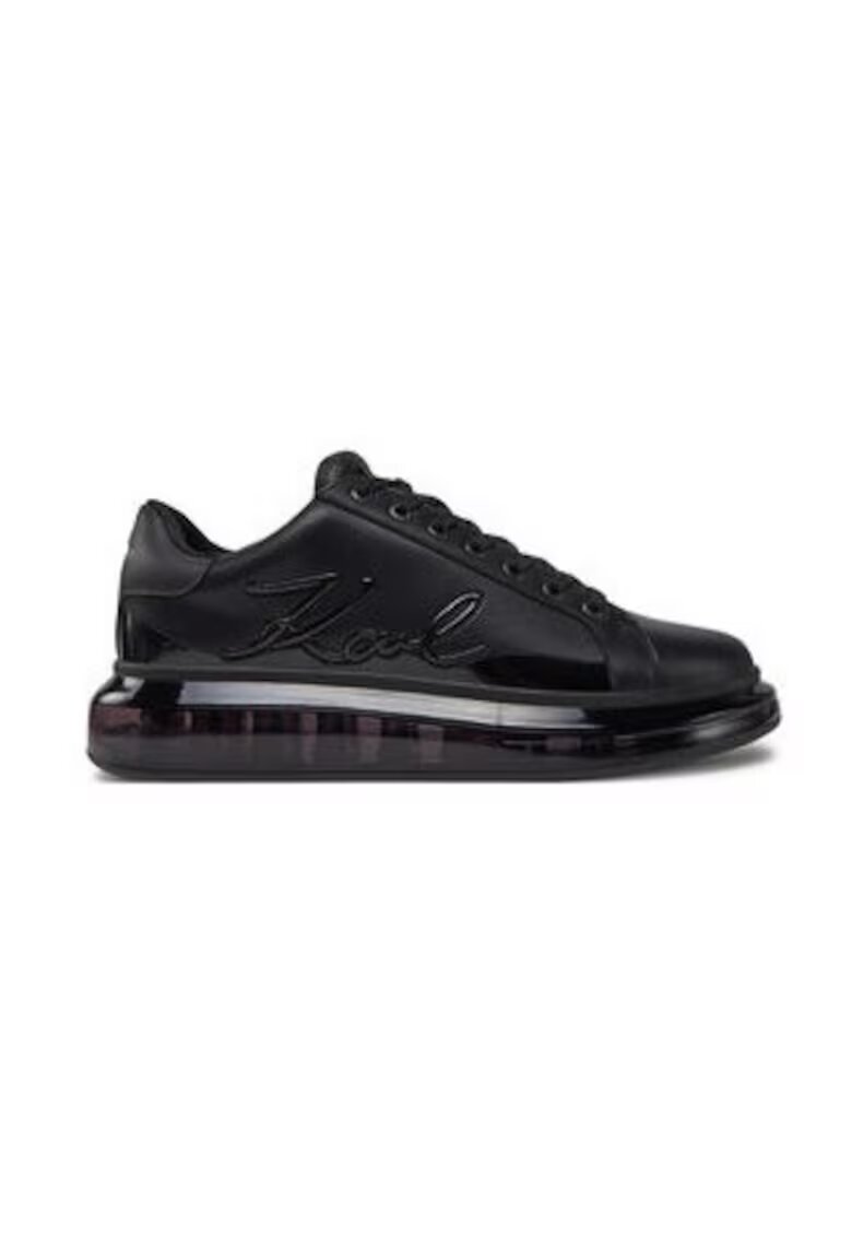 Karl Lagerfeld Pantofi sport barbati 305061270 - Piele naturala - Negru - Negru
