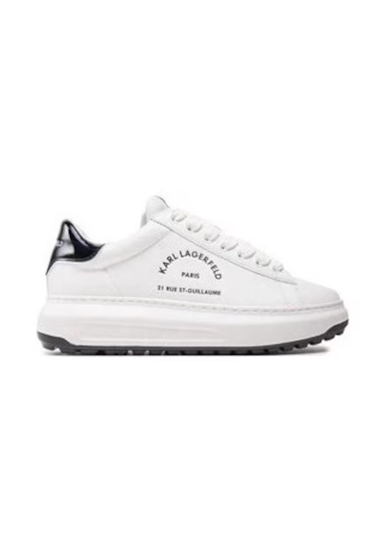 Karl Lagerfeld Pantofi sport barbati 305061331 - Piele naturala - 46 EU - Alb