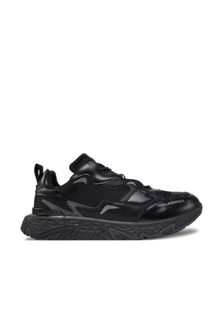 Karl Lagerfeld Pantofi sport barbati 305061577 - Piele naturala - 46 EU - Negru