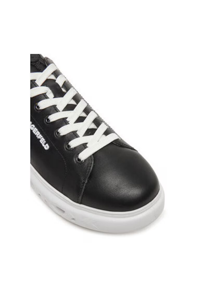 Karl Lagerfeld Pantofi sport barbati - KL54519A - Piele naturala - Negru - Negru