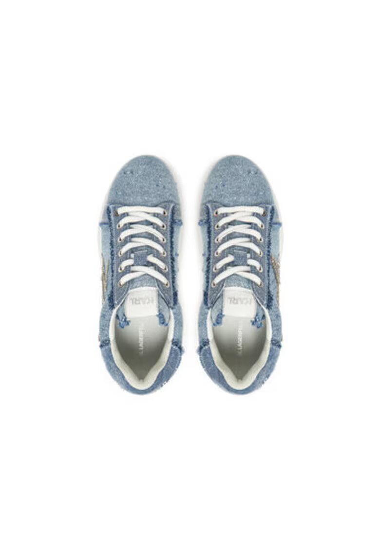 Karl Lagerfeld Pantofi sport dama - KL42372S - Textil - Albastru