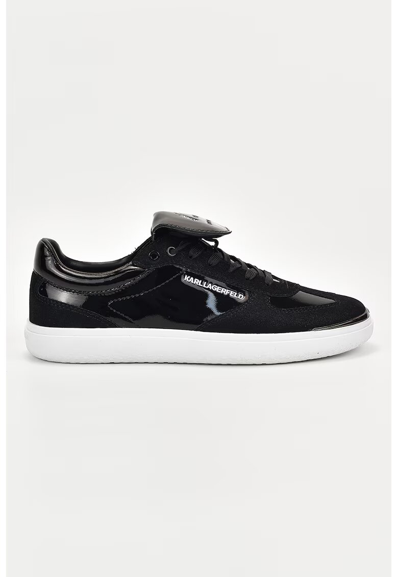 Karl Lagerfeld Pantofi sport uni low-cut - Negru