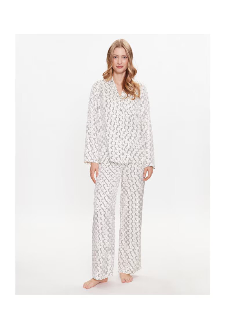 Karl Lagerfeld Pijama dama - 302912919 - Viscoza - Alb