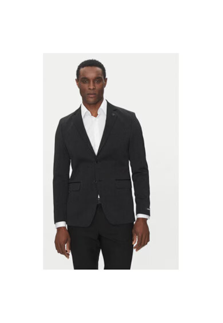 Karl Lagerfeld Sacou barbati 155244 552042 - Poliester/Bumbac - Negru - Negru