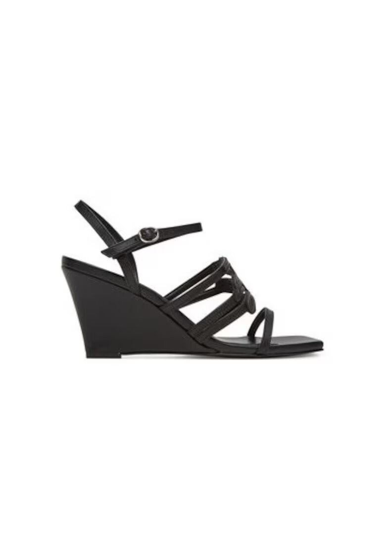 Karl Lagerfeld Sandale dama - KL34425 - Piele naturala - Negru